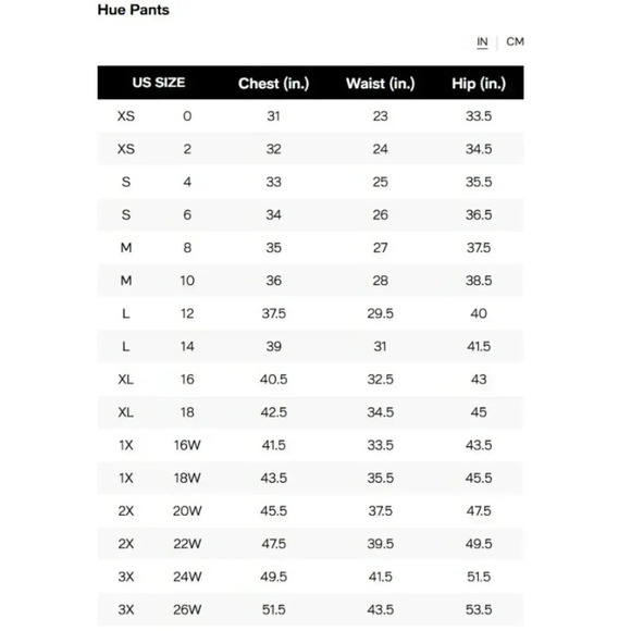 Hue Deep Ultramarine Skimmer Ripped Denim Hi-Rise Leggings / Size 20W - Picture 15 of 16